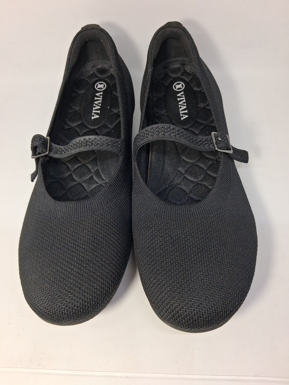 Vivaia Margot Walker Cushioned Mary Jane Knit Flats